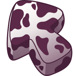 Custom Cursor Cow Texture Pointer