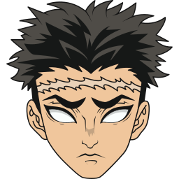 Gyomei Himejima custom cursor for Chrome Pointer