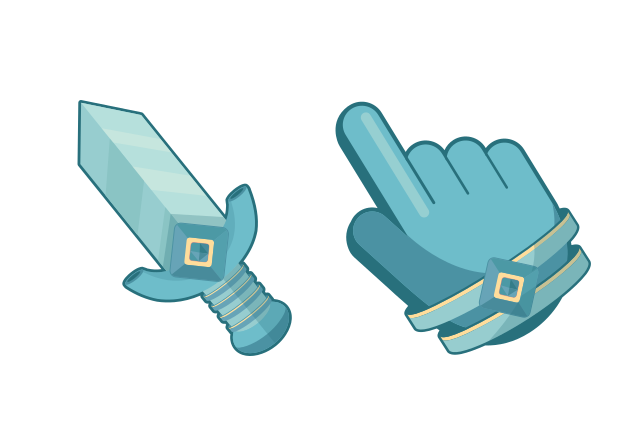 The Knight Custom Cursor for Chrome from The Cursors Cursors Collection