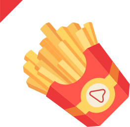 Fast Food Cute Cursor Pointer