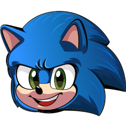 Custom Cursor Cute Sonic from Sonic the Hedgehog Pointer