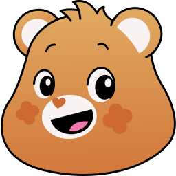 Custom Cursor Cute Friend Bear from Care Bears Pointer
