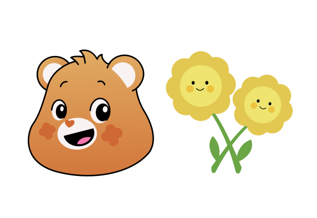 Friend Bear Custom Cursor for Chrome from Care Bears Cursors Collection