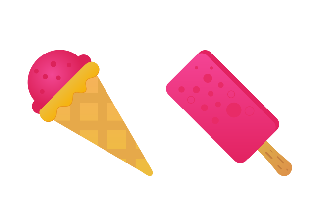 Ice Cream Custom Cursor for Chrome from The Cutest Cursors Collection