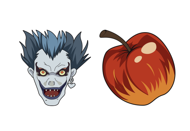 Ryuk Custom Cursor for Chrome from Anime Cursors Collection