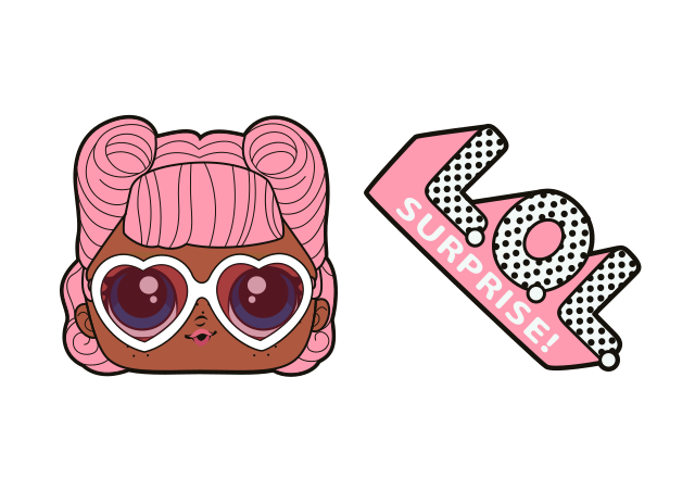 Lil Angel Custom Cursor for Chrome from L.O.L. Surprise! Cursors Collection