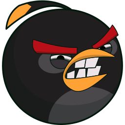 Custom Cursor Bomb from Angry Birds Pointer