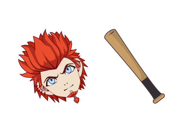 Leon Kuwata Custom Cursor for Chrome from Danganronpa Cursors Collection