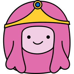 Custom Cursor Cute Princess Bubblegum from Adventure Time Pointer