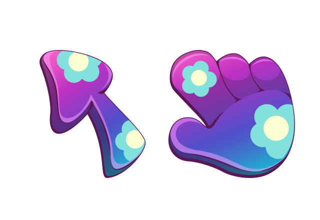 The Floristic Custom Cursor for Chrome from The Cursors Cursors Collection