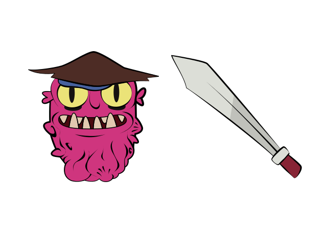Scary Terry Custom Cursor for Chrome from Rick and Morty Cursors Collection