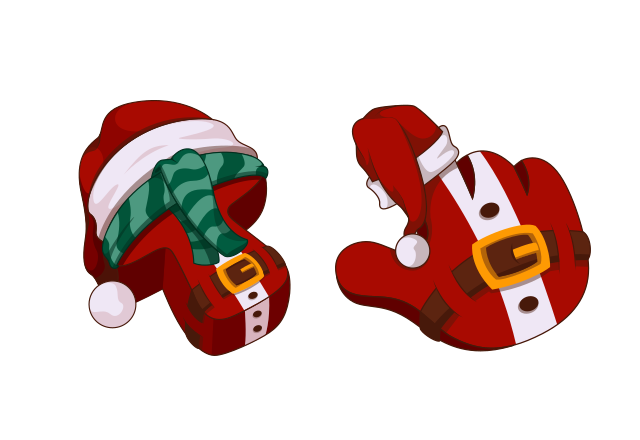Santa Claus Costume Custom Cursor for Chrome from Merry Christmas and Happy New Year 2023 Cursors Collection