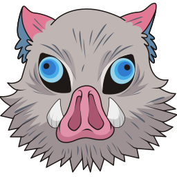 Inosuke Hashibira custom cursor for Chrome Pointer