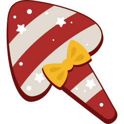 Custom Cursor Candy Cane Pointer