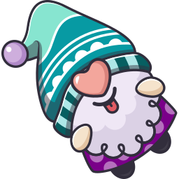 Custom Cursor Cute Christmas Dwarf Pointer