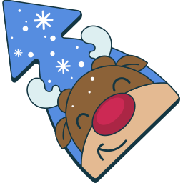 Custom Cursor Cute Christmas Deer Pointer