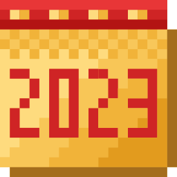 Custom Cursor Calendar in Pixel Style Pointer