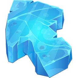 Custom Cursor Ice Texture Pointer