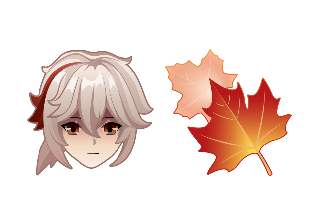 Kazuha Custom Cursor for Chrome from Genshin Impact Cursors Collection