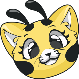 Custom Cursor Cute Cat-Bee from Poppy Playtime Pointer