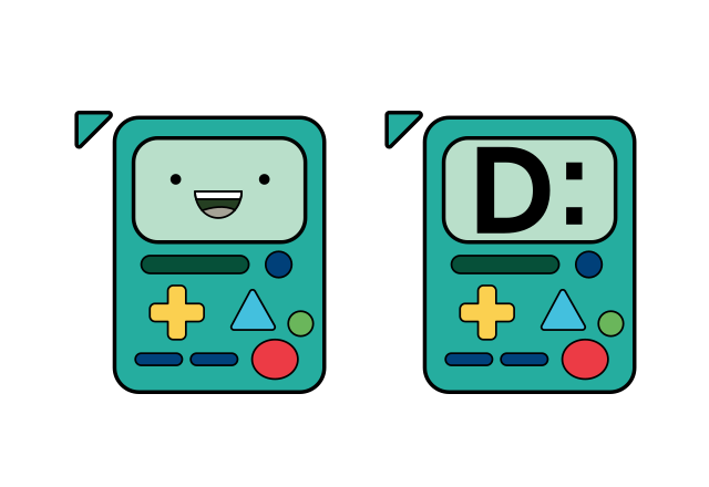 BMO Custom Cursor for Chrome from Adventure Time Cursors Collection