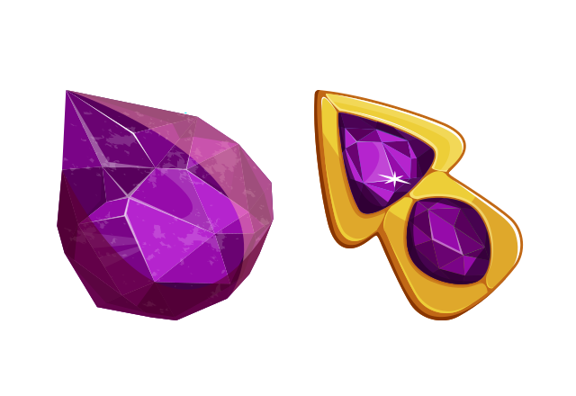 The Purple Amethyst Custom Cursor for Chrome from The Cursors Cursors Collection