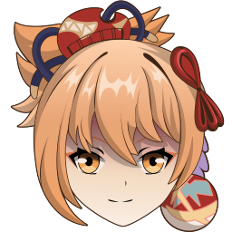 Custom Cursor Cute Yoimiya from Genshin Impact Pointer