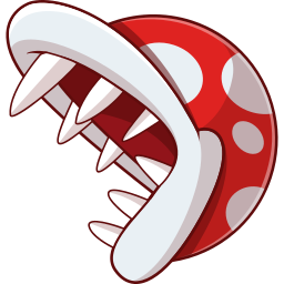 Custom Cursor Piranha Plant from Super Mario Pointer