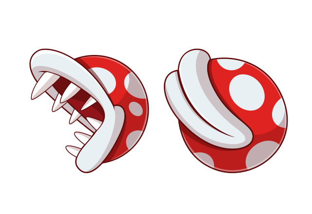 Piranha Plant Custom Cursor for Chrome from Video Games Cursors Collection