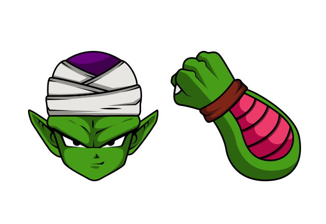 Piccolo Daimao Custom Cursor for Chrome from Dragon Ball Cursors Collection