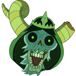 Custom Cursor The Lich from Adventure Time Pointer