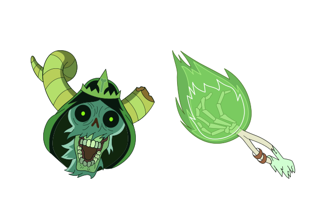 The Lich Custom Cursor for Chrome from Adventure Time Cursors Collection