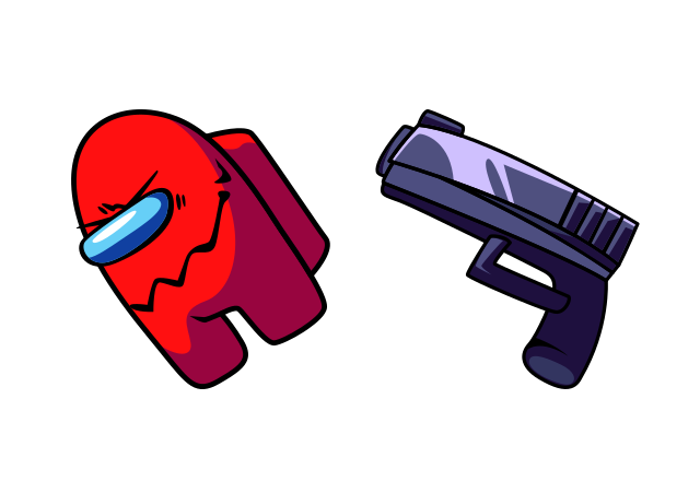 FNF Impostor Custom Cursor for Chrome from Friday Night Funkin Cursors Collection