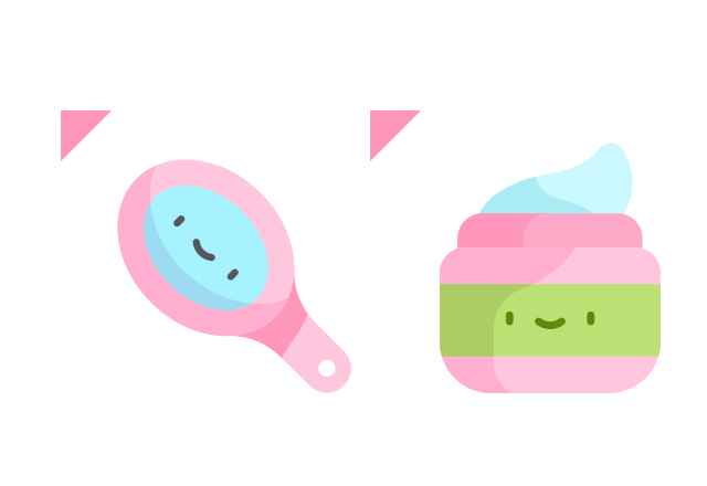 Mirror Custom Cursor for Chrome from The Cutest Cursors Collection