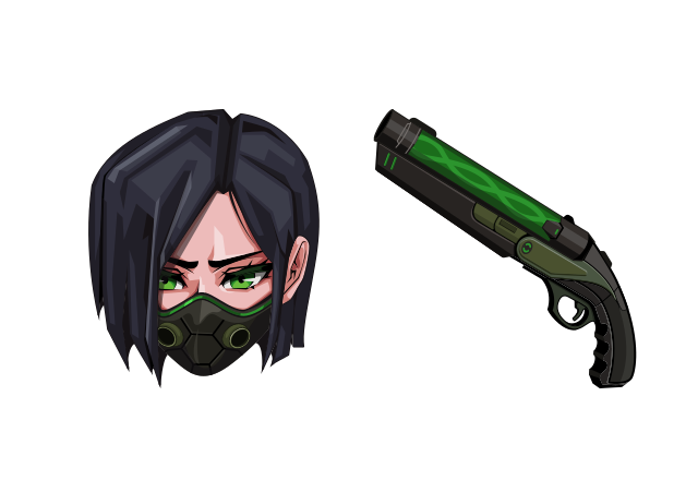 Viper Custom Cursor for Chrome from Video Games Cursors Collection