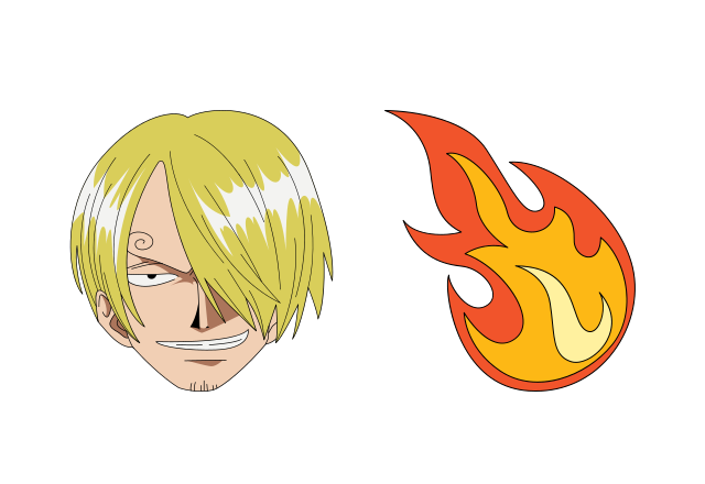 Vinsmoke Sanji Custom Cursor for Chrome from One Piece Cursors Collection