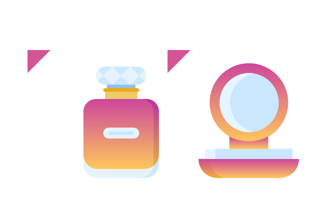 Parfum Custom Cursor for Chrome from The Cutest Cursors Collection