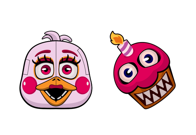 Funtime Chica Custom Cursor for Chrome from Five Nights at Freddy's Cursors Collection