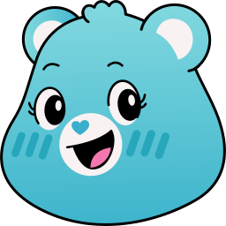 Custom Cursor Cute Heartsong Bear from Care Bears Pointer