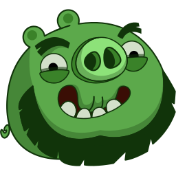 Custom Cursor King Pig from Angry Birds Pointer