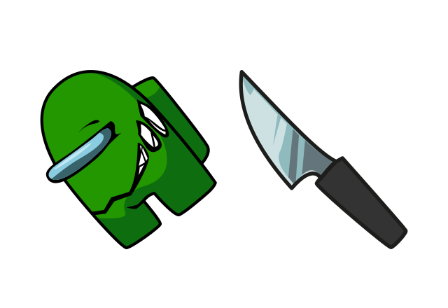 FNF Green Impostor Custom Cursor for Chrome from Friday Night Funkin Cursors Collection