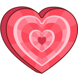 Custom Cursor Cute Heart Target for Valentine's Day 2023 Pointer