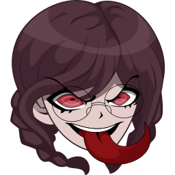 Custom Cursor Toko Fukawa from Danganronpa Pointer