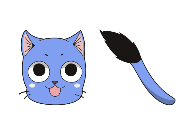 Happy Custom Cursor for Chrome from Anime Cursors Collection