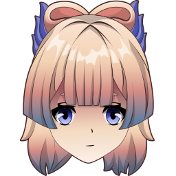Custom Cursor Cute Kokomi from Genshin Impact Pointer