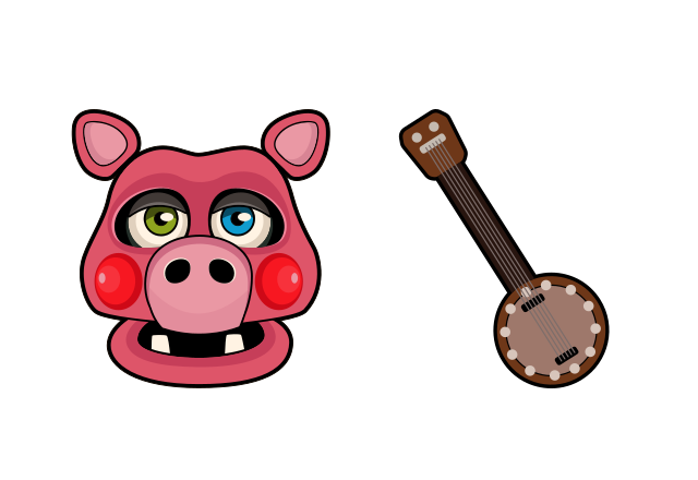 Pigpatch Custom Cursor for Chrome from Five Nights at Freddy's Cursors Collection