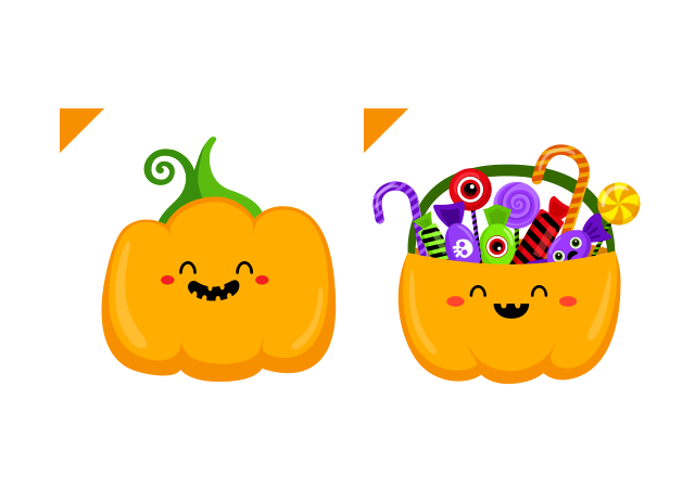 Angry Pumpkin Custom Cursor for Chrome from The Cutest Cursors Collection