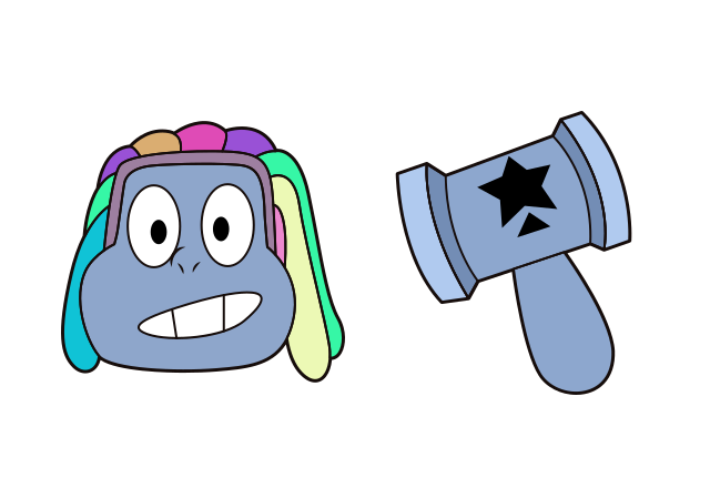 Bismuth Custom Cursor for Chrome from Steven Universe Cursors Collection
