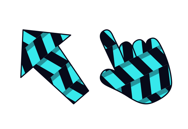 The Blue Line Custom Cursor for Chrome from The Cursors Cursors Collection
