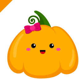 Cute Pumpkin Cursor Pointer